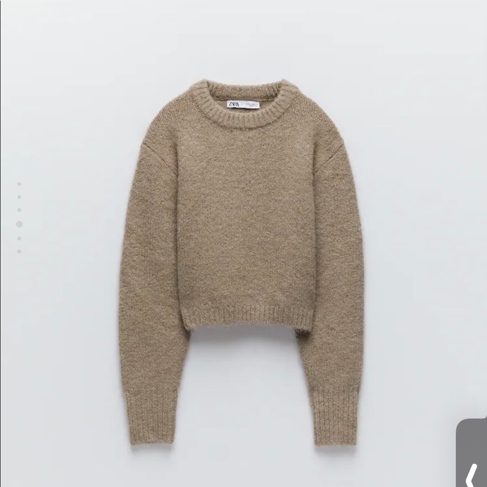 Zara cropped sweater
